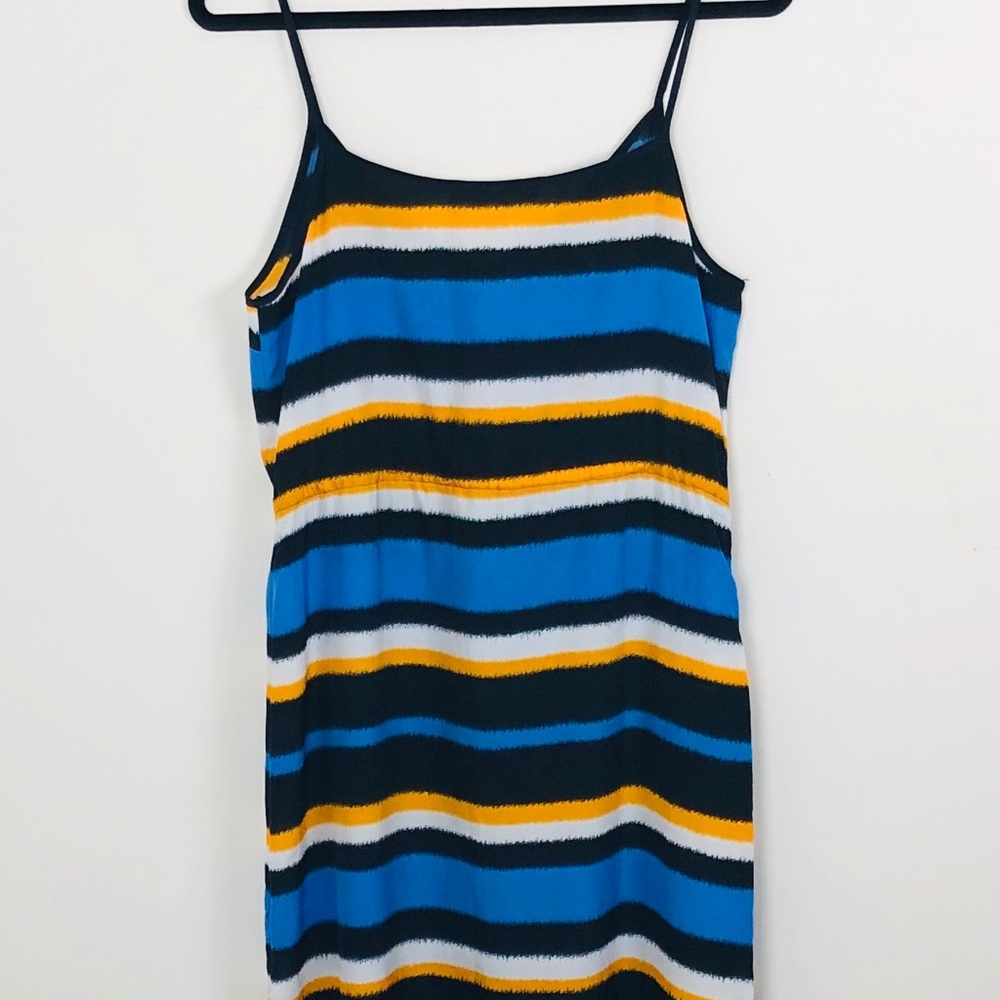 Sold !!! MICHAEL Michael Kors Blue Maxi Dress - Picture 3 of 8